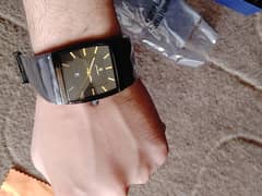 Poedagar brand new watch available  mesh chain black color