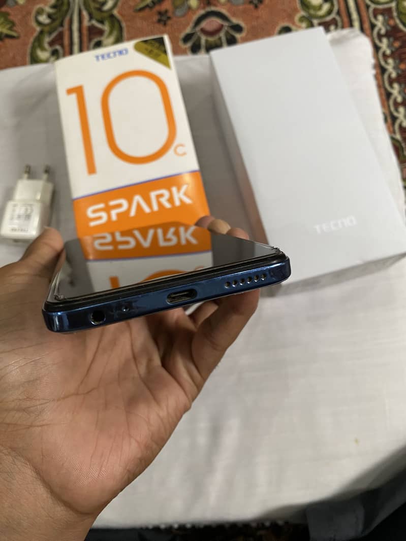 Tecno spark 10 c 128 lush condition 3