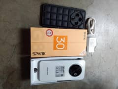 brand new tecno spark 30c complete Saman 2 week use full warranty