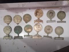antic old medals