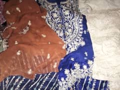 lawn fancy maria b used dreses