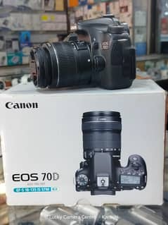 Canon 70D commercial Dslr | With box | In fresh conditions
