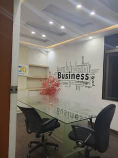 Furnished office for Rent in Gulberg Main Boulevard