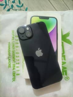 Iphone 14 6/128 with box original cable adapter and apple warranty