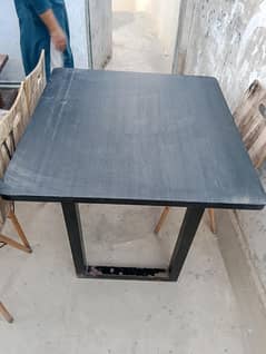dining table with 4 chairs