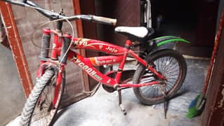colour is red by cycle  5 year old