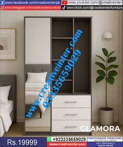 wardrobe almari cupboard 6/4ft furniture sofa chair table dressing set