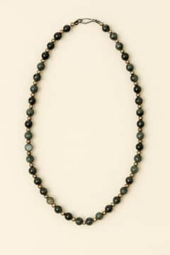 Stone Beaded Necklace| Vintage Inspired Necklace|Handmade Beaded