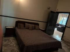 FULLY FURNISHED 01 BEDROOM WITH ATTACH BATH AVAILABLE FOR RENT