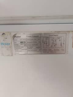 Haier freezer model  HDF 345SD