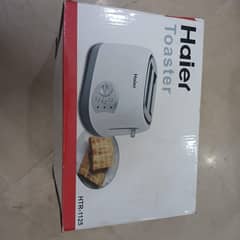 brand new boxed/ never opened/never used haier toaster
