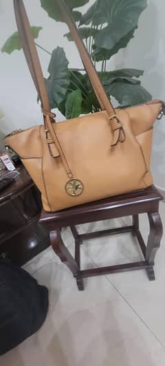 ladies bag branded ( lime light)