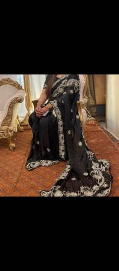 Total hand work Sarhi brand new condation