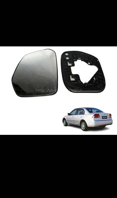 Honda Civic 2001 - 2005 Side Mirror Glass