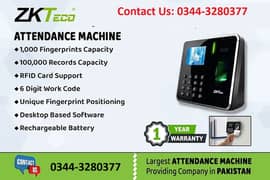 Biometric Fingerprint Time Attendance & Door Access Control System