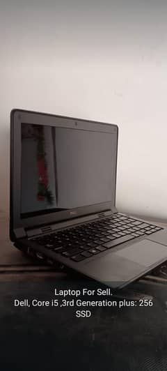 dell ,corei5 , generation plus 256 SSD