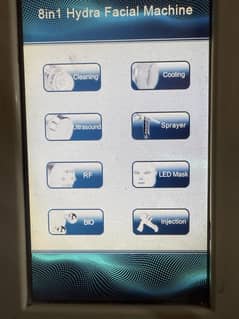 Hydra facial machine 8 in 1