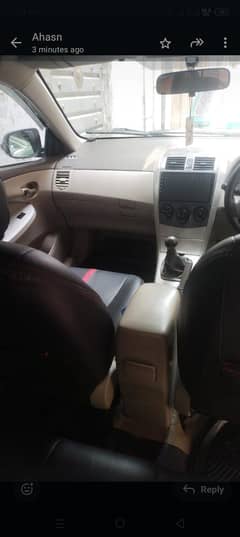 Toyota Corolla Gli 2009 model lahore number 2-3 pice shower Baki total