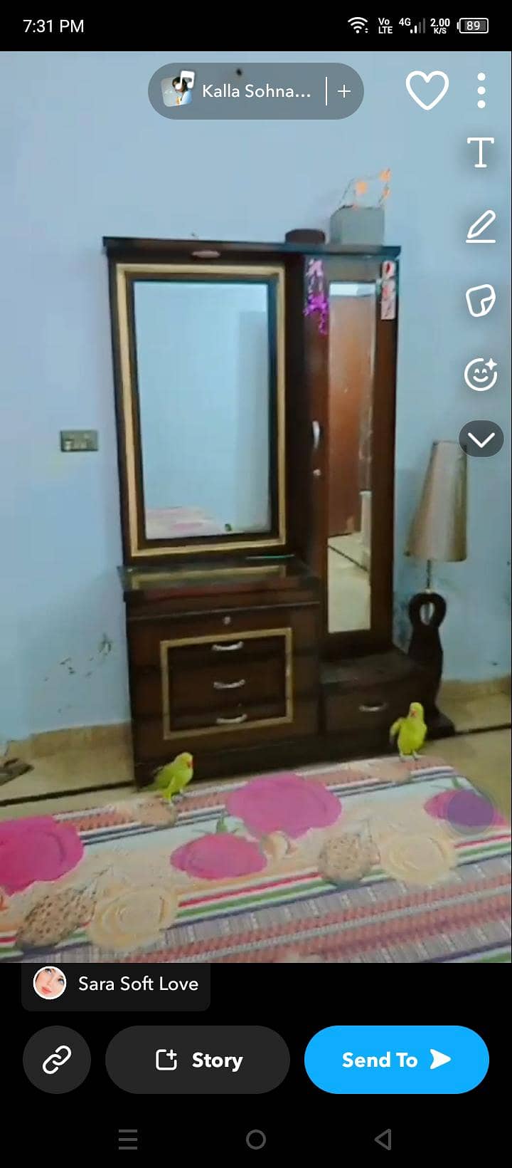 bed with side tables 2