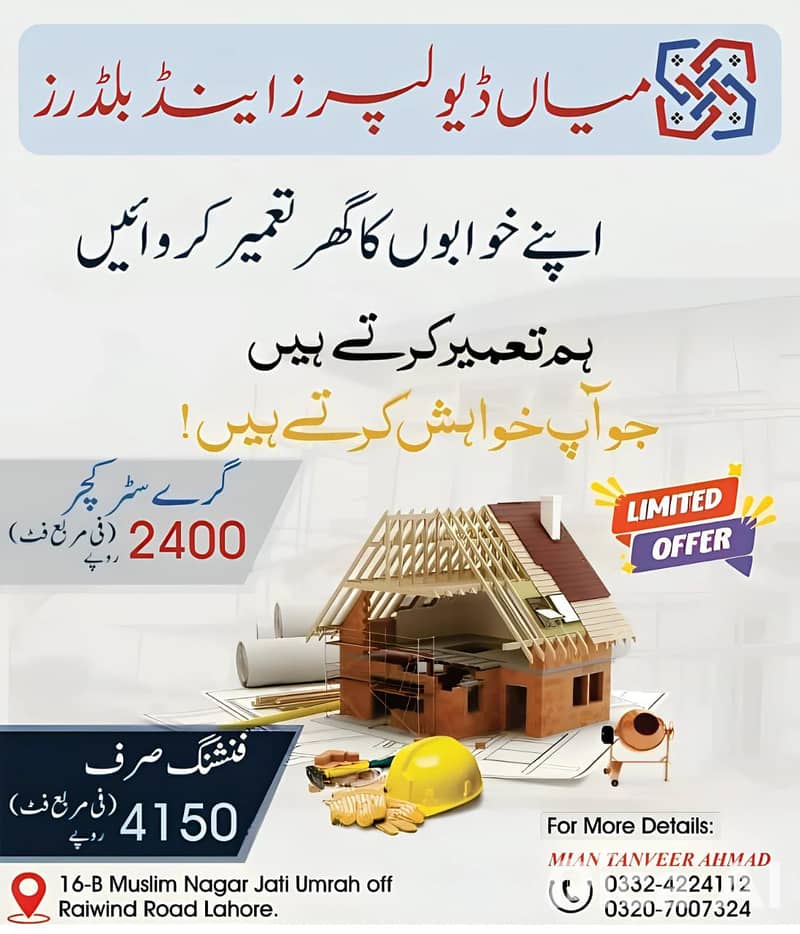 Mian DEVELOPERS AND Builders 0