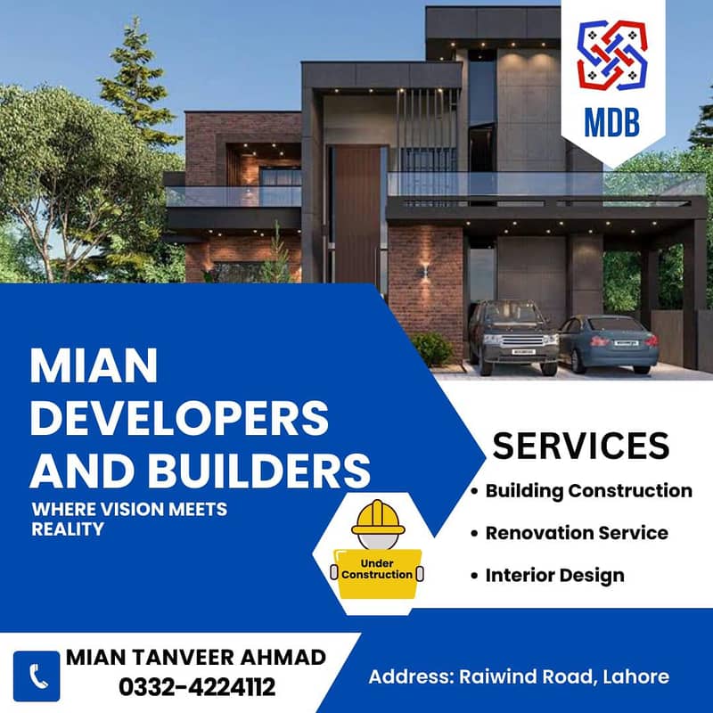 Mian DEVELOPERS AND Builders 1