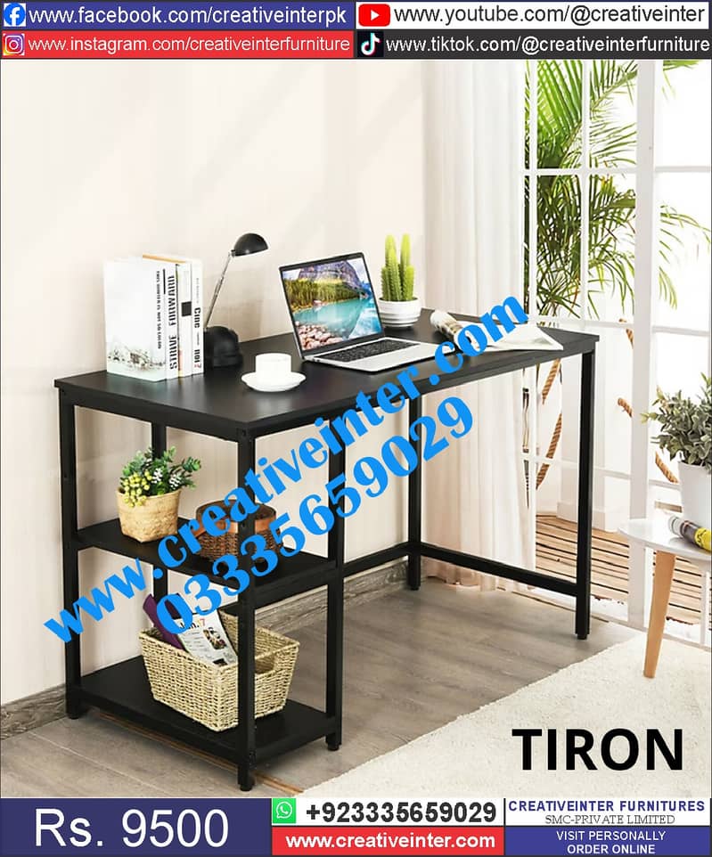 Office Table Study Table Working Desk Computer Gaming Table 14