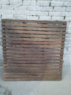 wooden pallets
