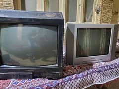 2 Tvs Sony and Crown Company