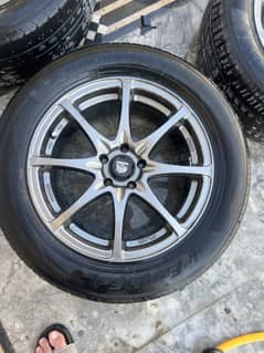 16 inch 5 nuts rims