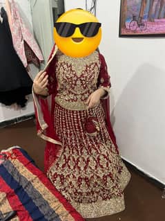 Bridal Lehenga for Sale Just like New 1 time used