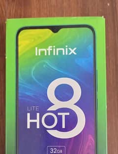 Hot 8 lite ka box chahiye