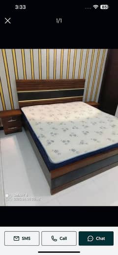 bed set Side tables with console