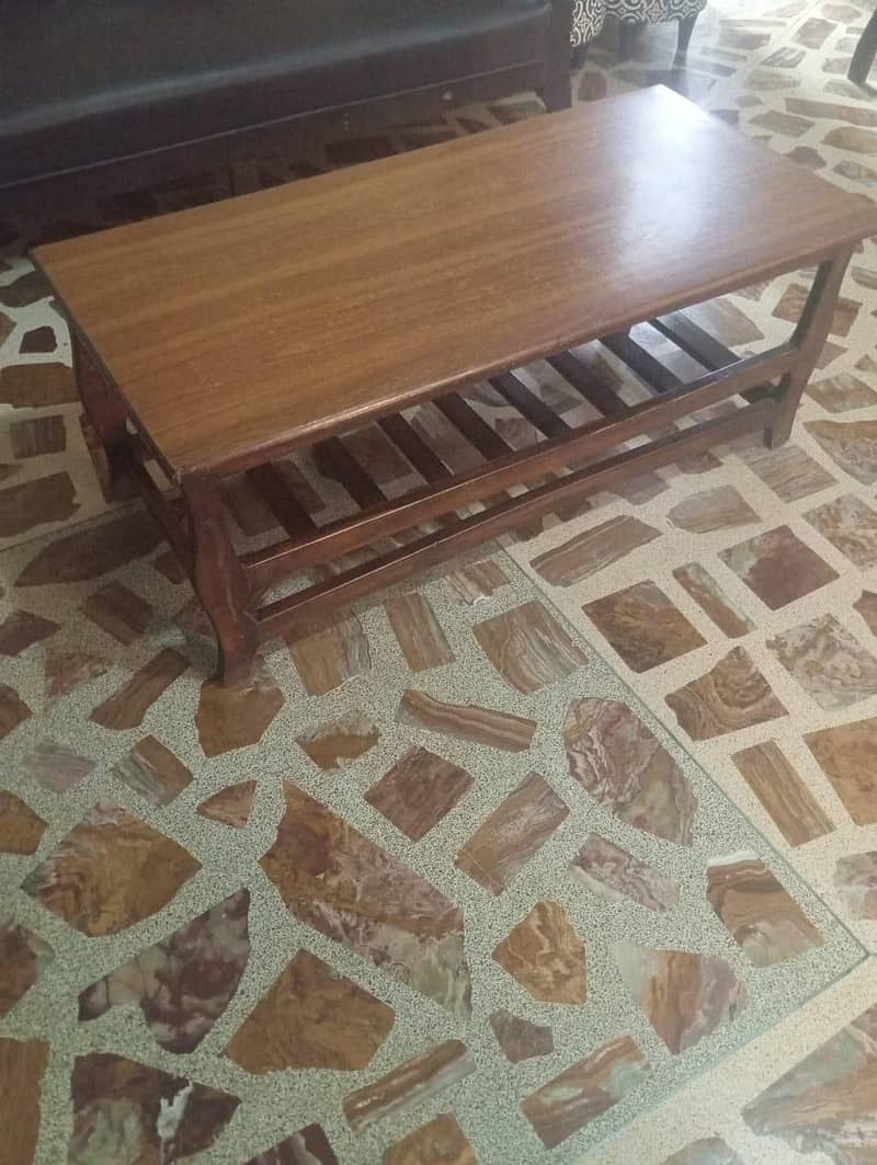 Sofa Set with table and trolley 7