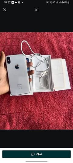 I phone x 256 GB My WhatsApp Number 0326/7544942