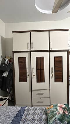 3 door with upper store almari
