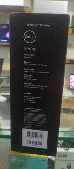 Dell XPS 13 9350 (Intel Core Ultra 7, 16GB/512GB, FHD+)