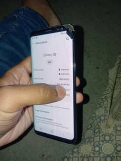 Samsung S8 4/64 storage Dual SIM PTA aaproved official