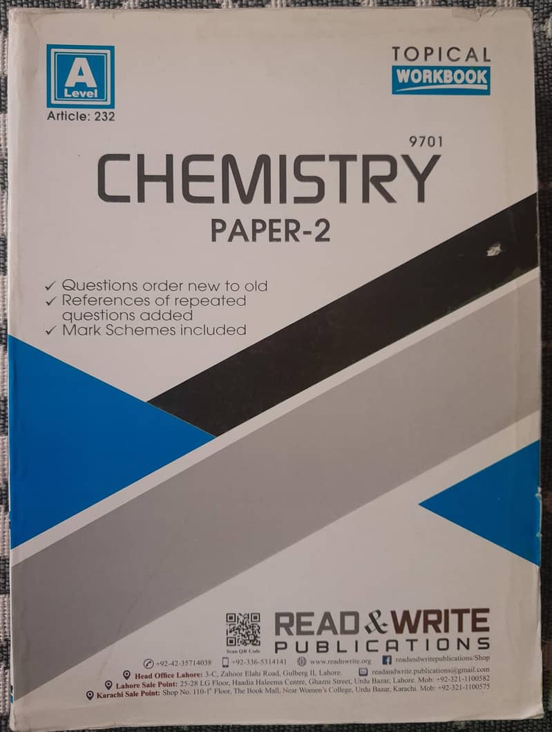 Read n Write A Level's Topical with Solutions 1