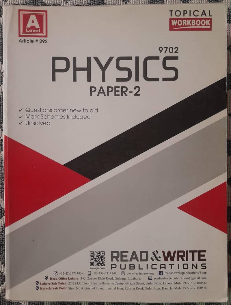 Read n Write A Level's Topical with Solutions 5