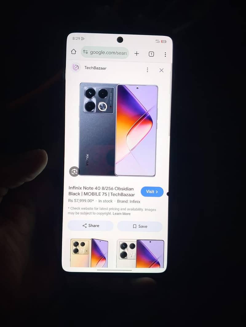 infnix note 40 8+8/256 condition 10/10 40k exchange possible 6