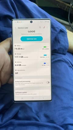 3. Note 10 Plus 12/256 GB – Scratchless – Original Set