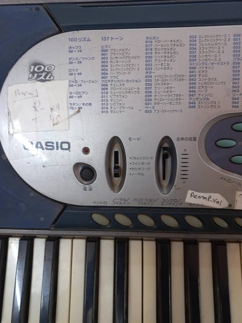 Casio CTK-731 Keyboard - 61 Keys, Multiple Tones & Rhythms - Used 1