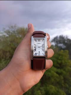 Hugo boss tank shape lot watch