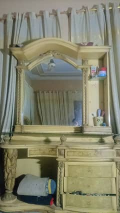 dressing table wodden  with 5 drawer
