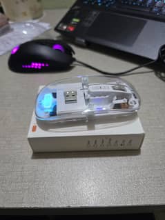 New Compro mouse Transparent body