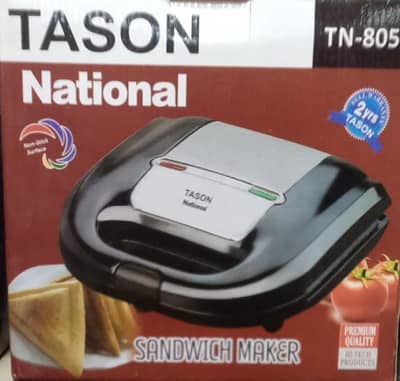 NEW SANDWICH MAKER WITH BOX NEW