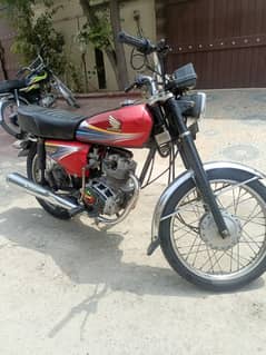 Honda 125 model 2012 total genione engine full okay