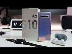 S10 5g original panal with silver ring no shade no dot 100% original