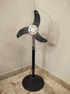 12 volt DC solar battery powered stand fan