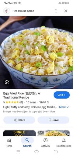 Chinese food available